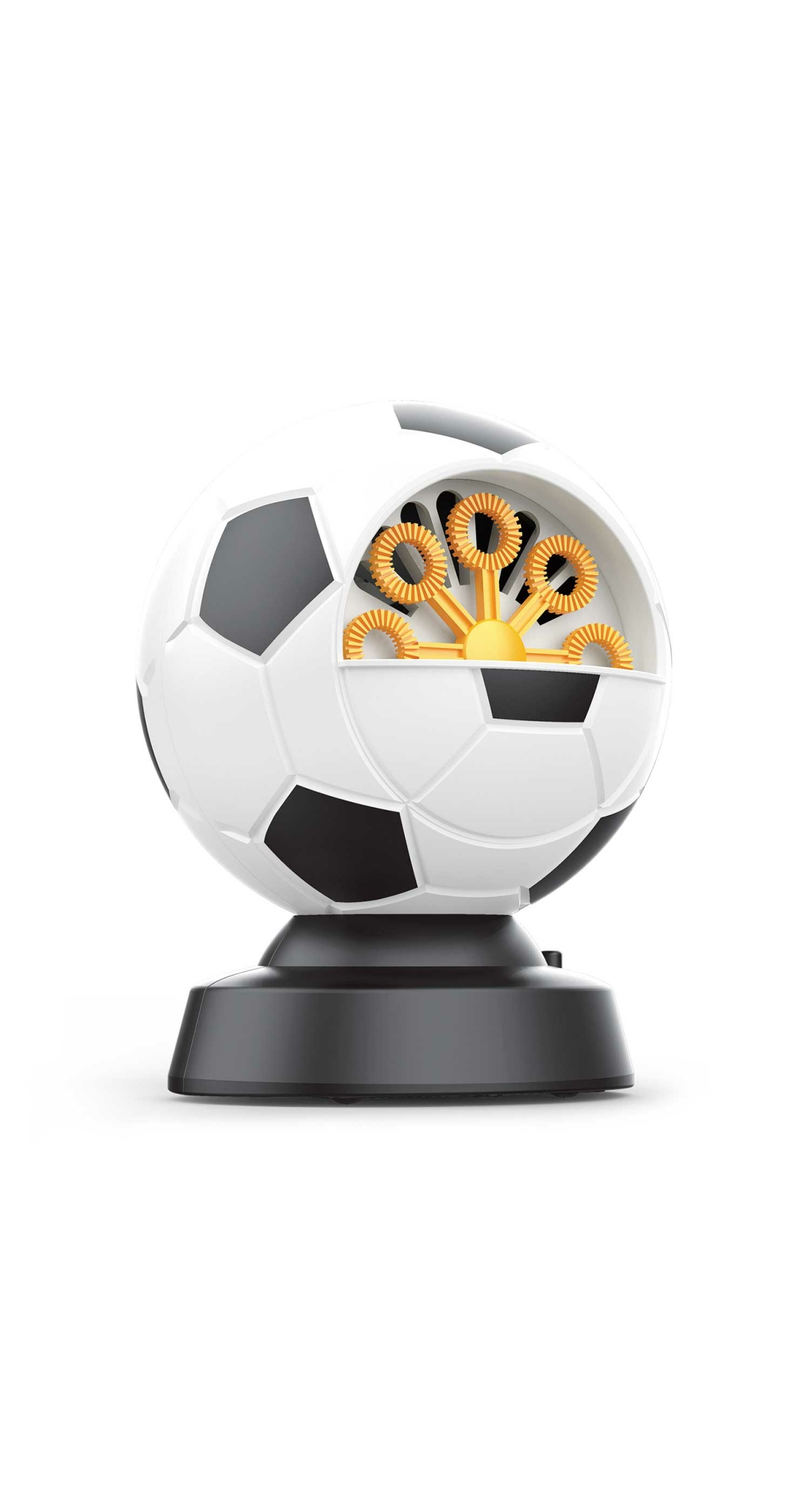Soap Bubble Machine Football