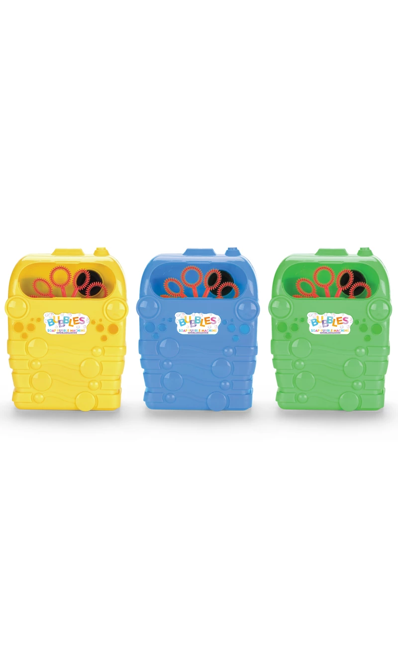 Soap Bubble Machine Assorted Colours