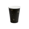 Black & Gold Cups, 260ml (1pkt / 6pc)