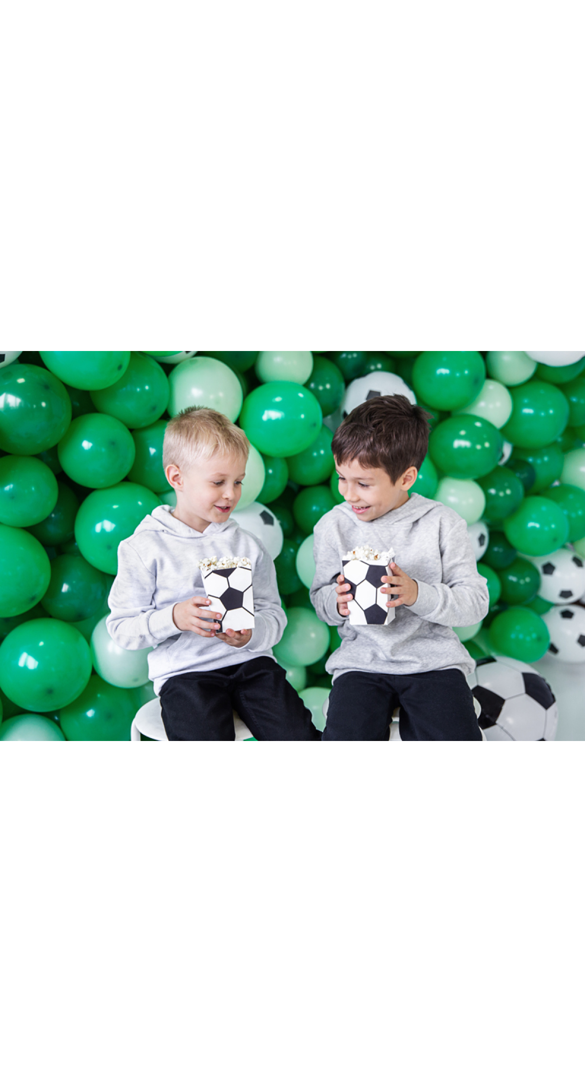 Football Popcorn Box, 7x7x12cm (1pkt / 6pc)