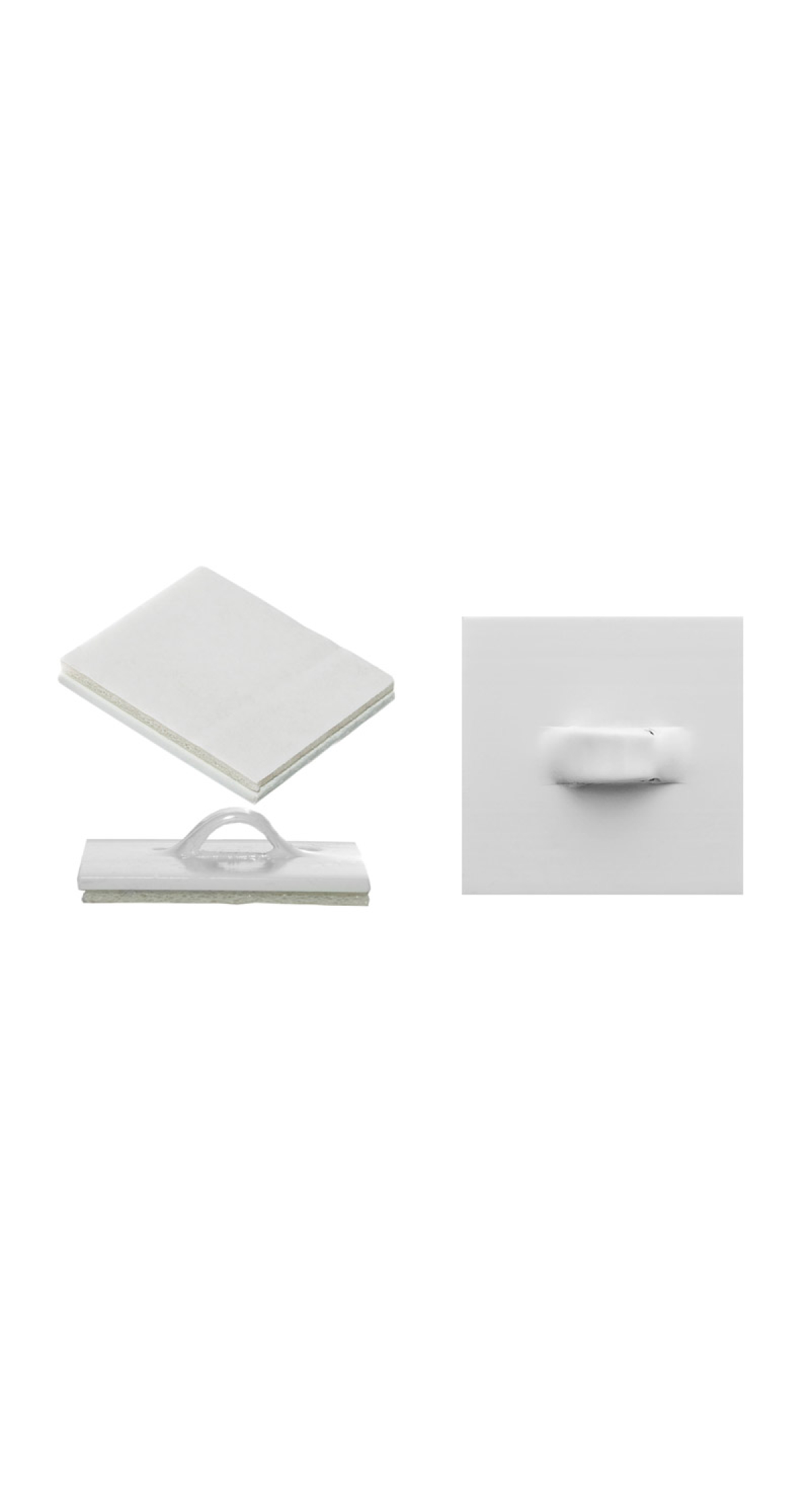 Self-Adhesive Holder With An Eyelet, Maximum Load 0.5Kg (1pc)