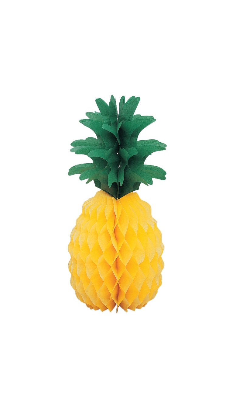 Pineapple Honeycomb Decoration 14" x 24"