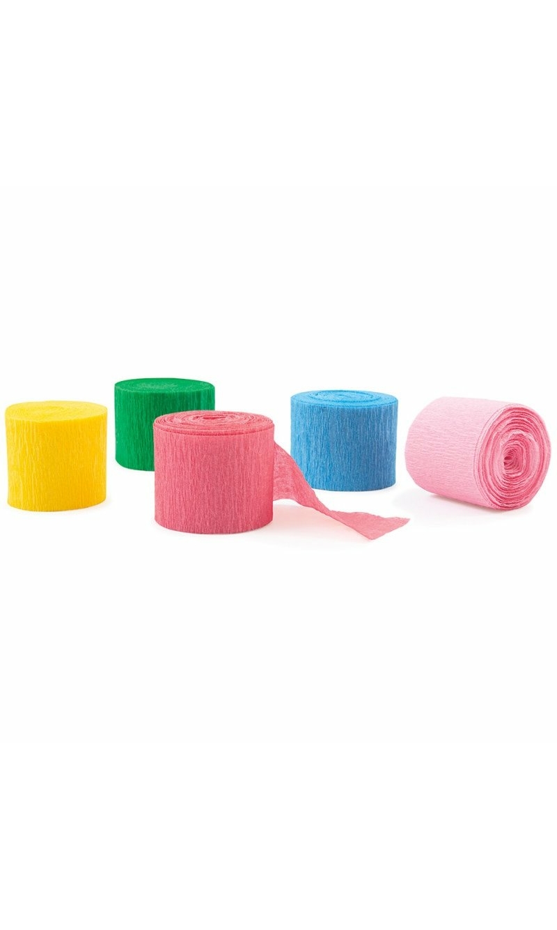 Crepe Streamer Decorating Kit - 5pc