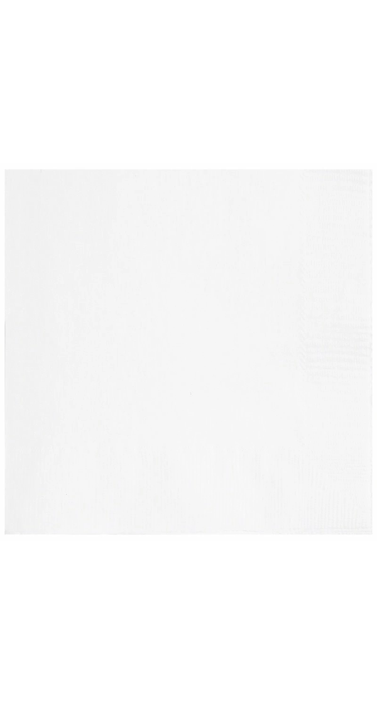 Bright White Solid Beverage Napkins - 20pk