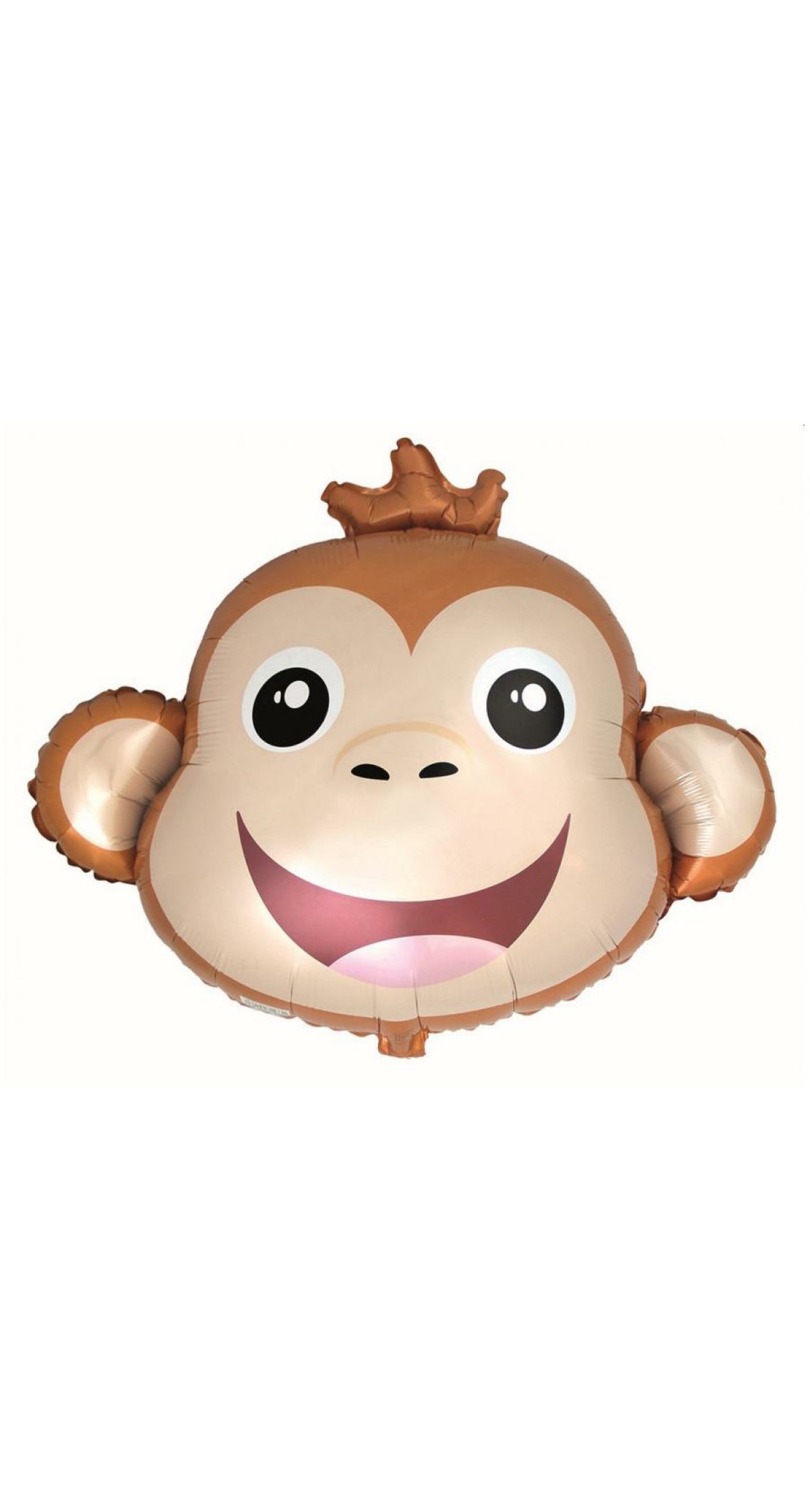 Monkey Head Foil Balloon - 24 Inch