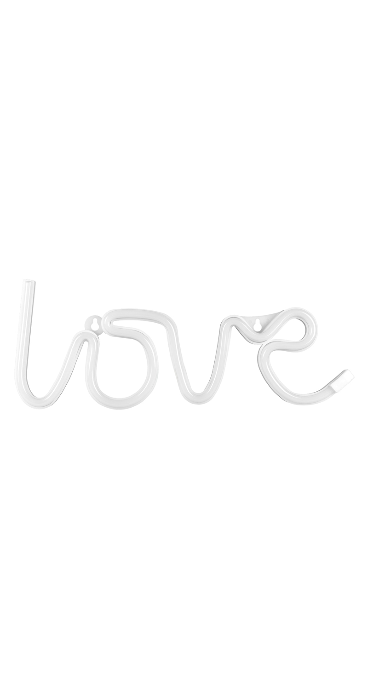 Neon Led - Love White 34.5x13cm