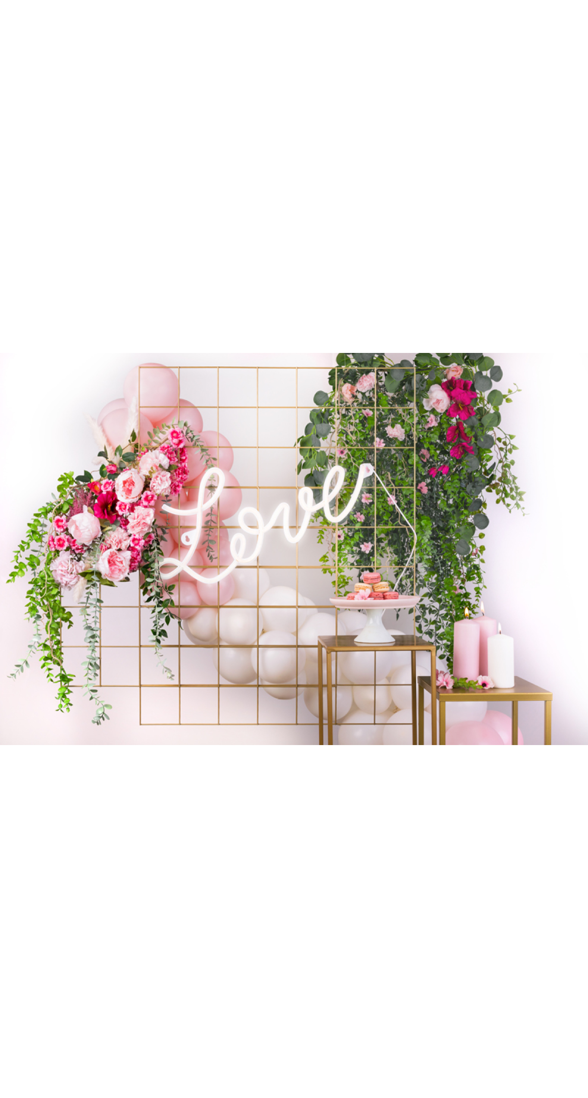 Neon Led - Love White 61x274cm