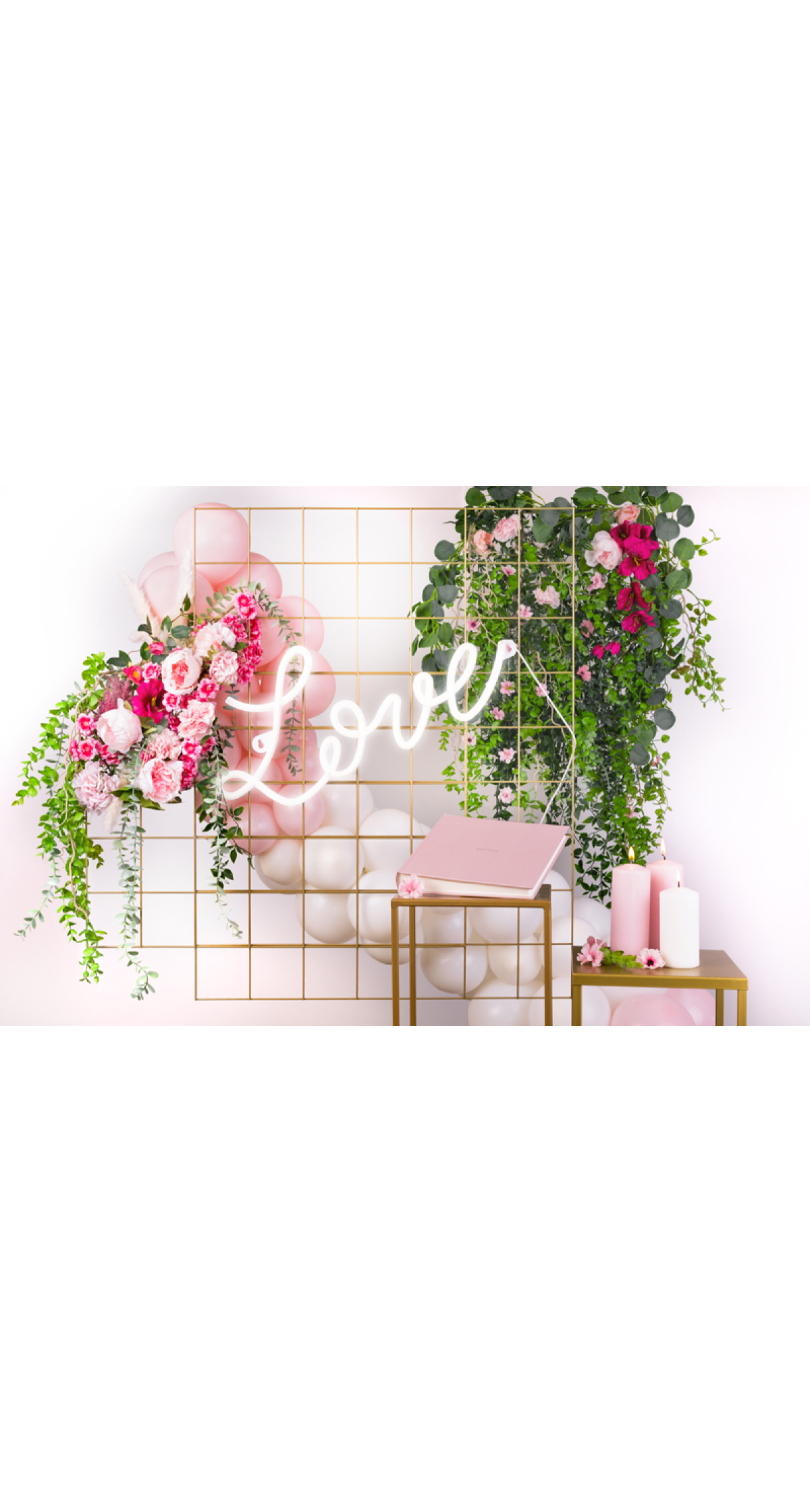 Neon Led - Love White 61x274cm