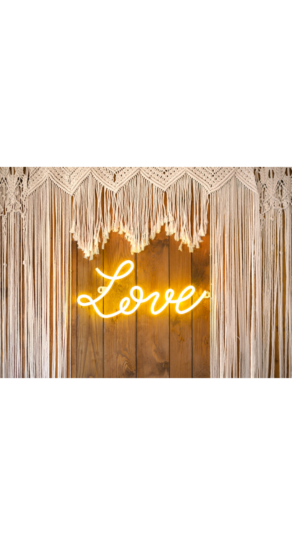 Neon Led - Love White 61x274cm