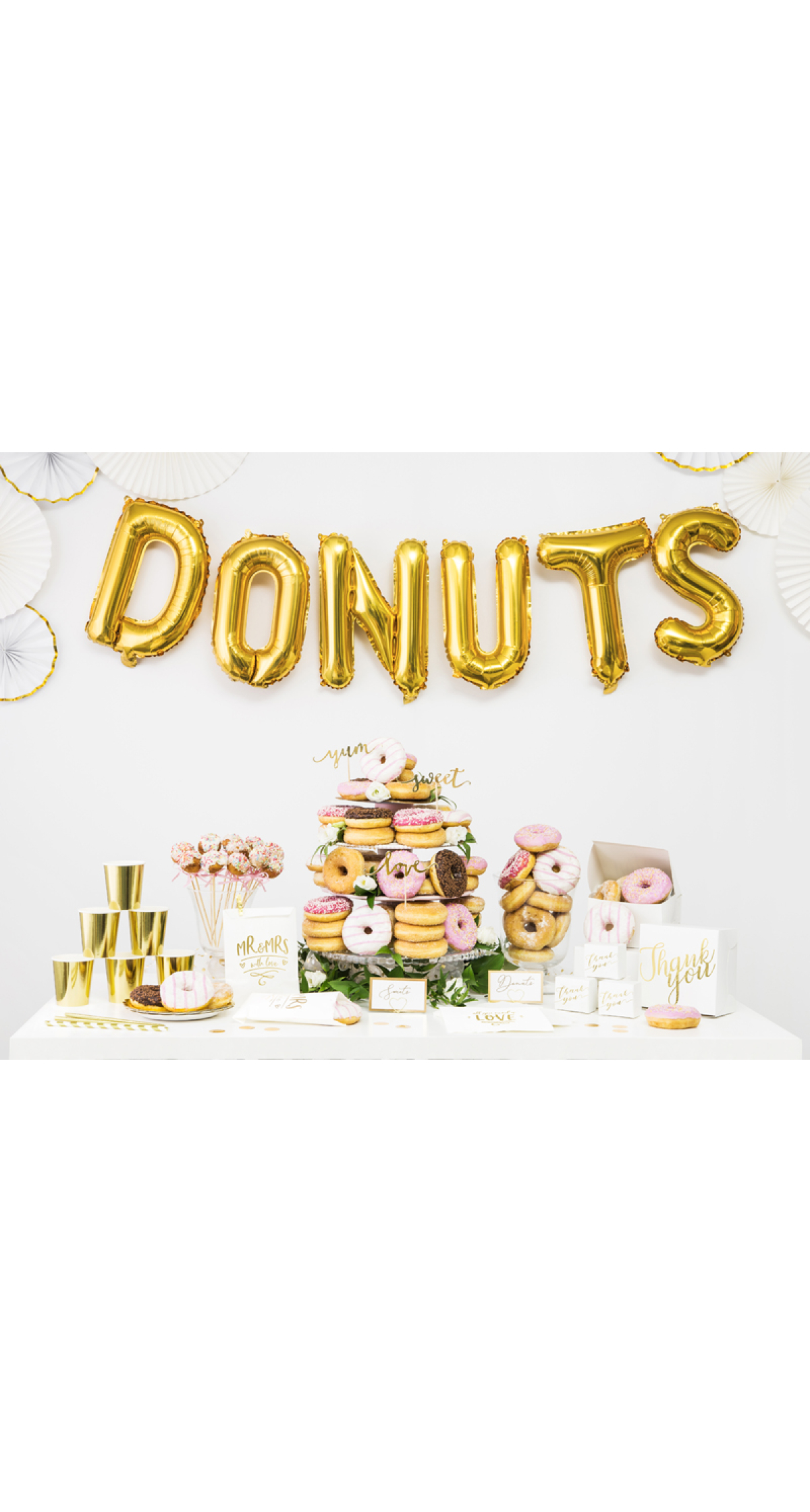 Decorative Cake Boxes - Thank You Gold - (1pkt / 10pc)