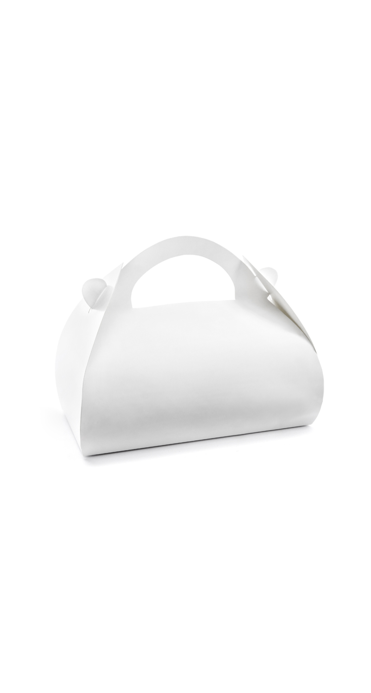 Decorative Cake Boxes White 16x8.5x9.5cm. (1pkt / 10pc)