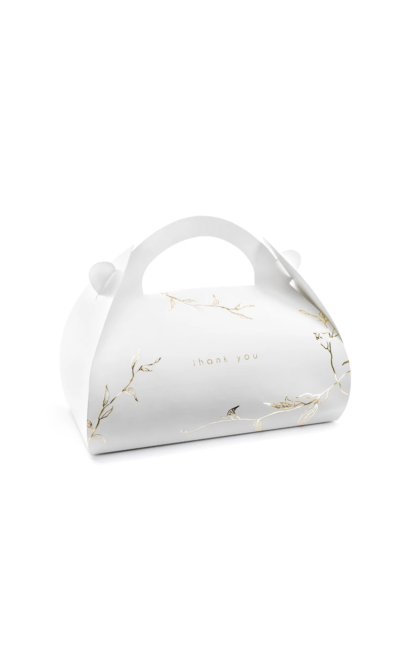 Decorative Cake Boxes - Branches Gold - (1pkt / 10pc)