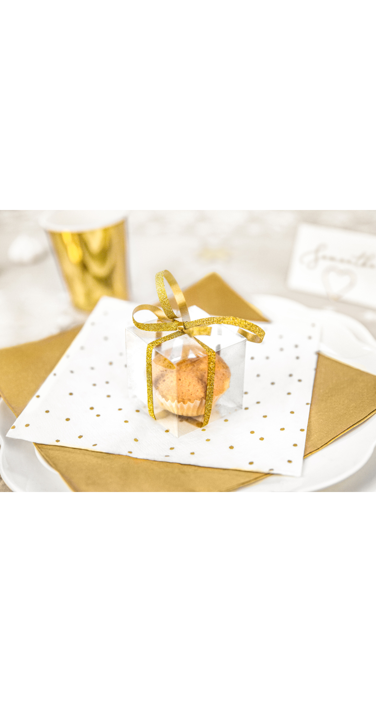 Square Boxes Transparent 5x5x5cm (1pkt / 10pc)