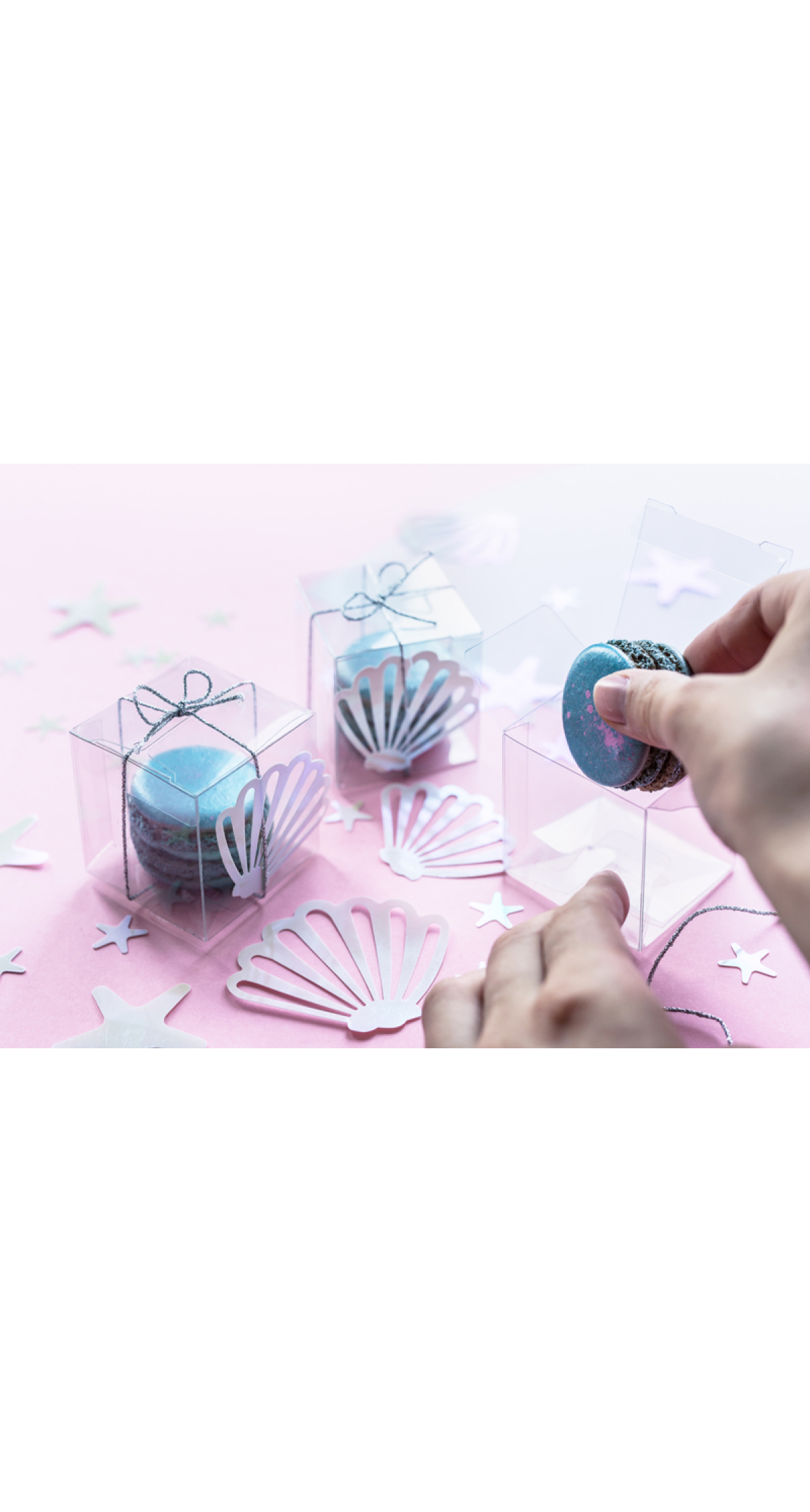 Square Boxes Transparent 5x5x5cm (1pkt / 10pc)