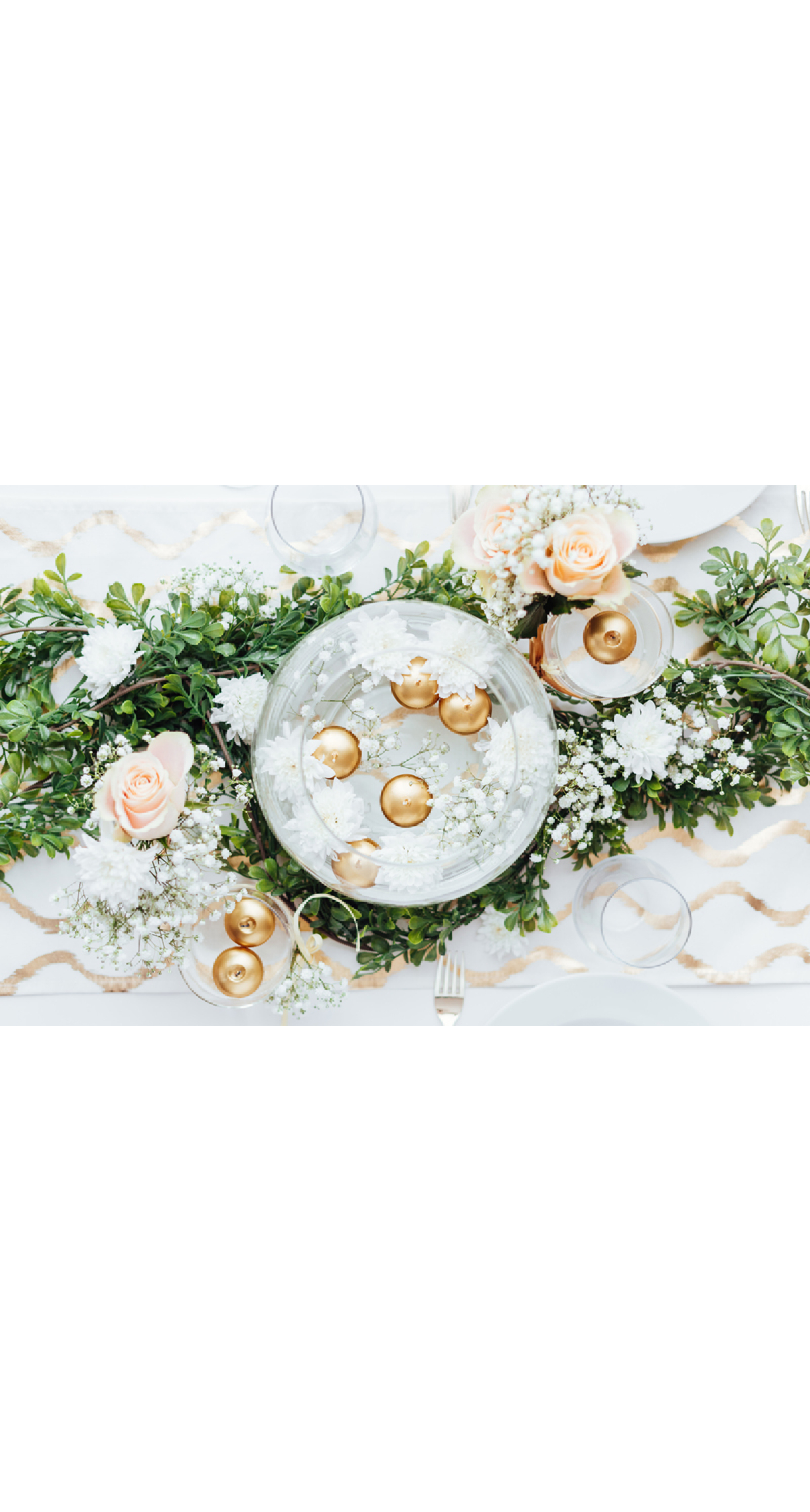 Floating Candle Disc Metallic Gold 4cm - 1pc