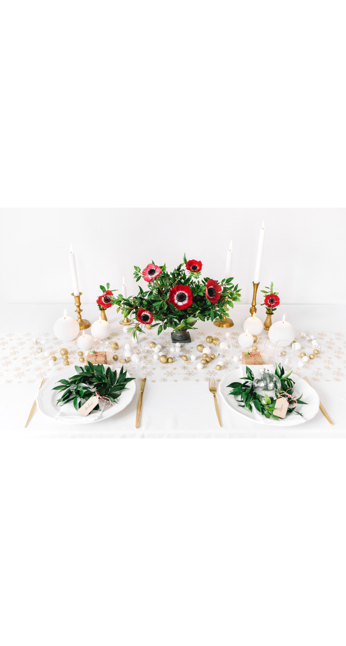 Candle Sphere Matt White 6cm - 1pc