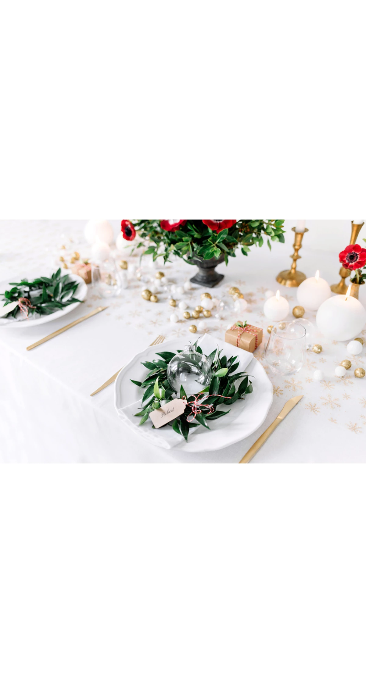 Candle Sphere Matt White 6cm - 1pc