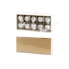 Candle Sphere Metallic Pearl 6cm  - 1pc