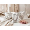Candle Holder Silver 8cm - 1pc