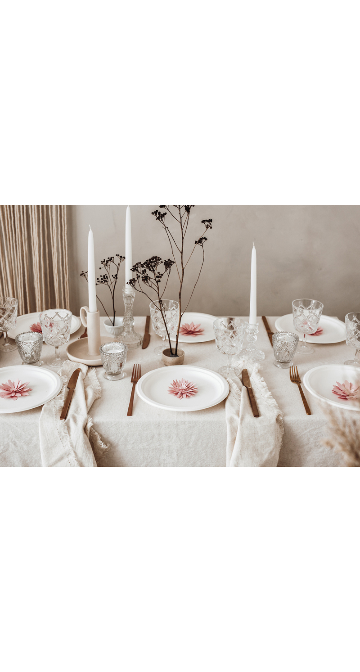 Candle Holder Silver 8cm - 1pc