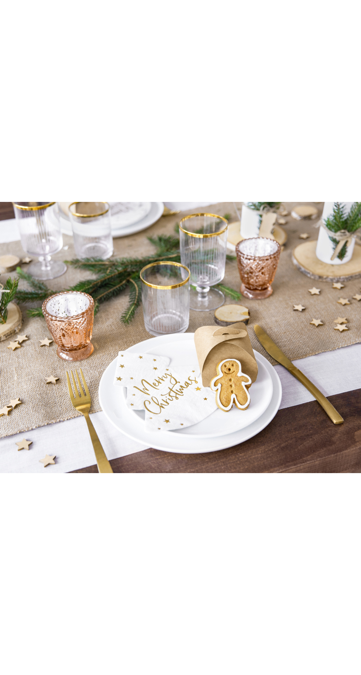 Candle Holder Rose Gold 8cm - 1pc