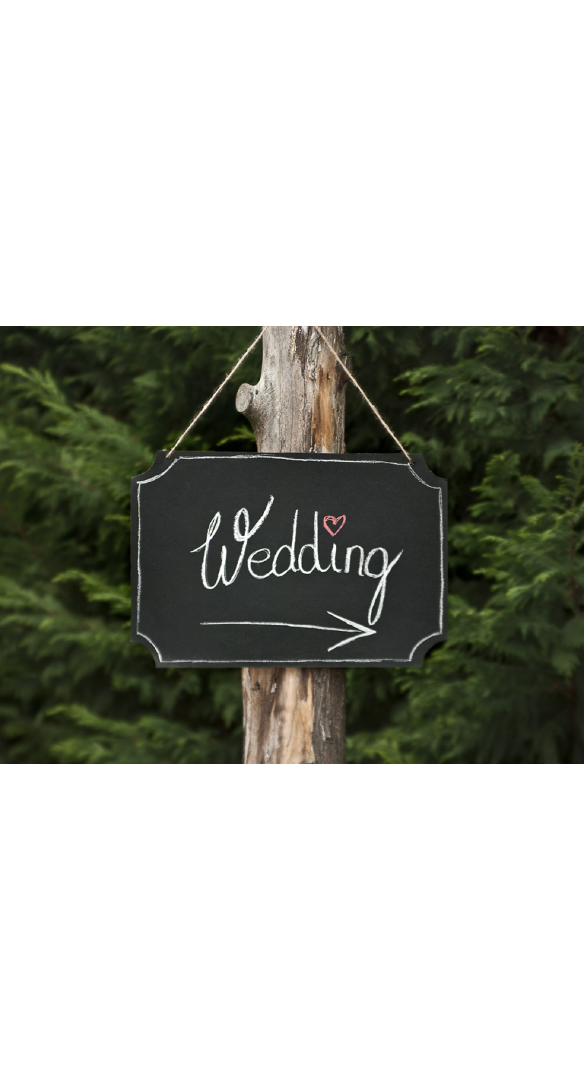 Hanging Chalkboard Sign Black - 45x30cm