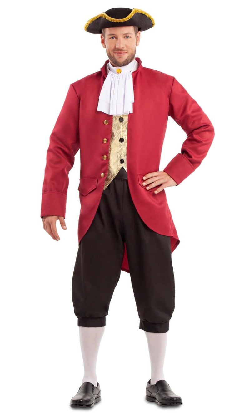 Colonial Man Costume - Adult Size Medium / Large