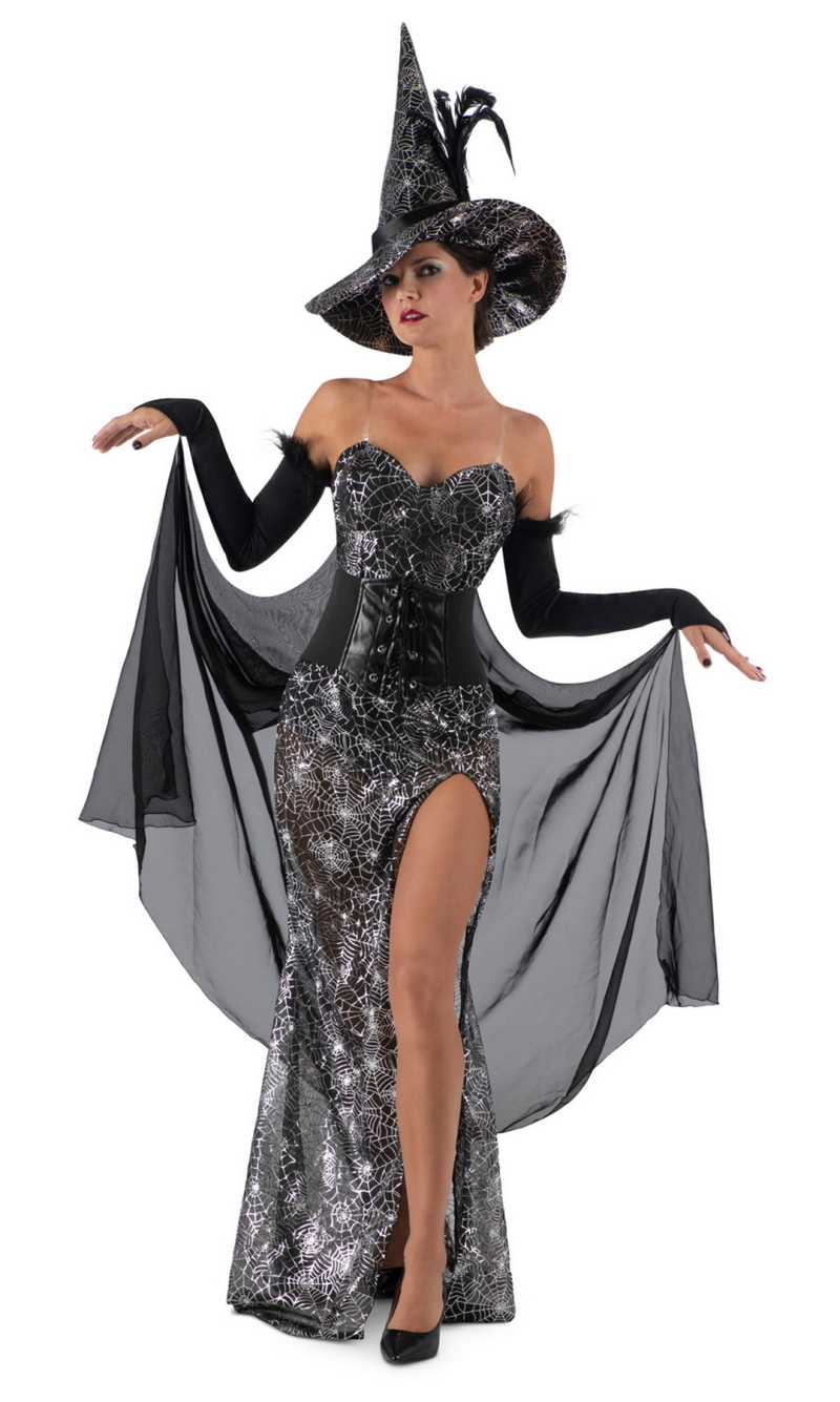 Deluxe Sexy Raven Witch - Adult Size Medium