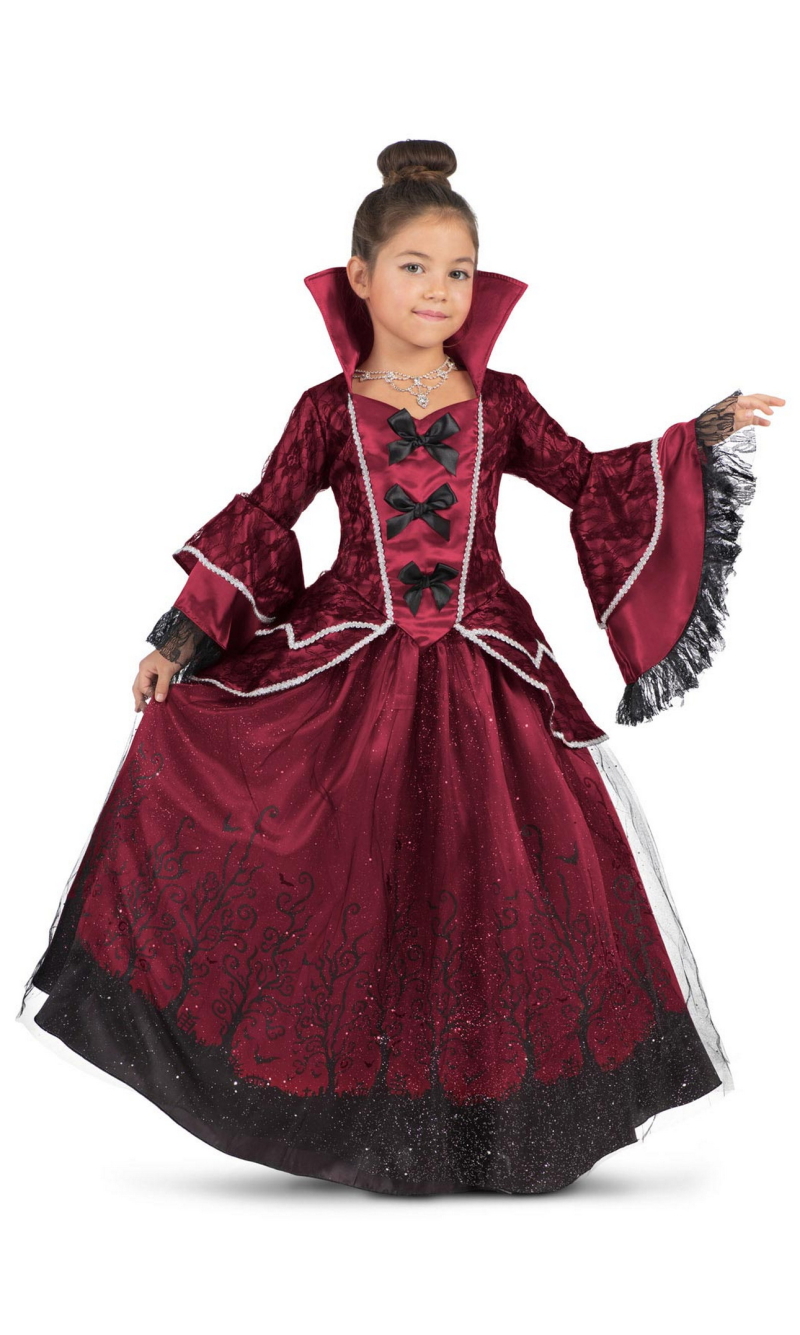 Deluxe Vampire Queen Costume - Age 7 to 9 Years