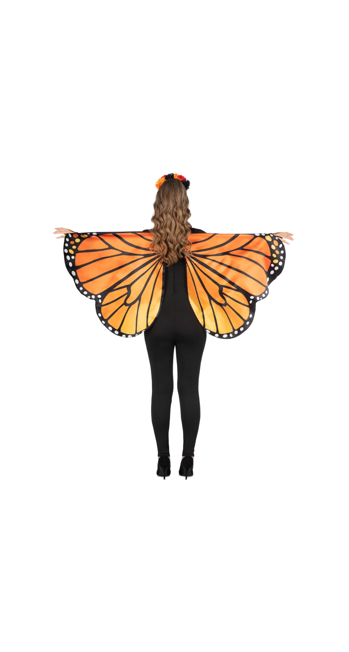 Butterfly Catrina Halloween Costume - Adult Size Medium