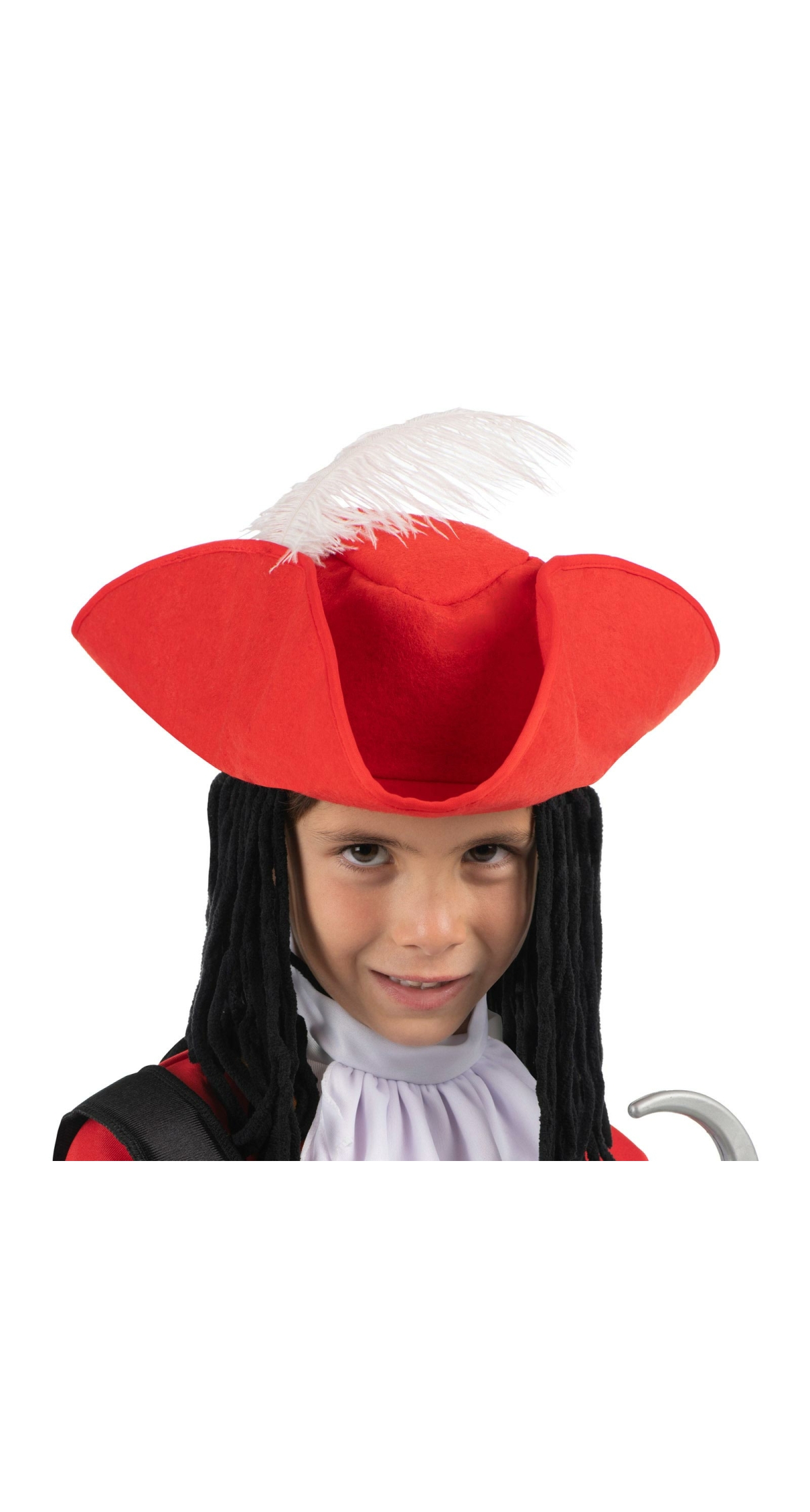 Captain Hook Costume - Age 10 to 12 Years