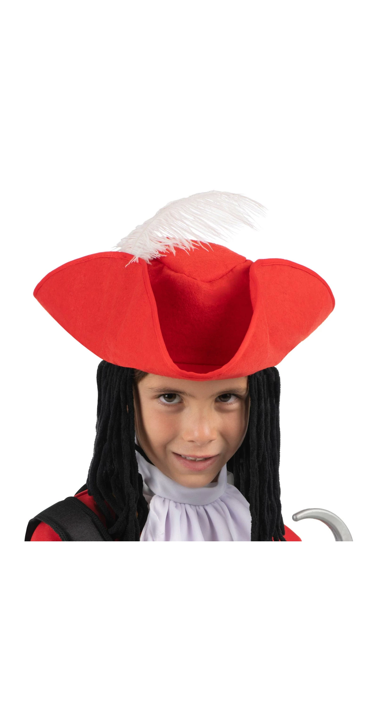 Captain Hook Costume - Age 10 to 12 Years