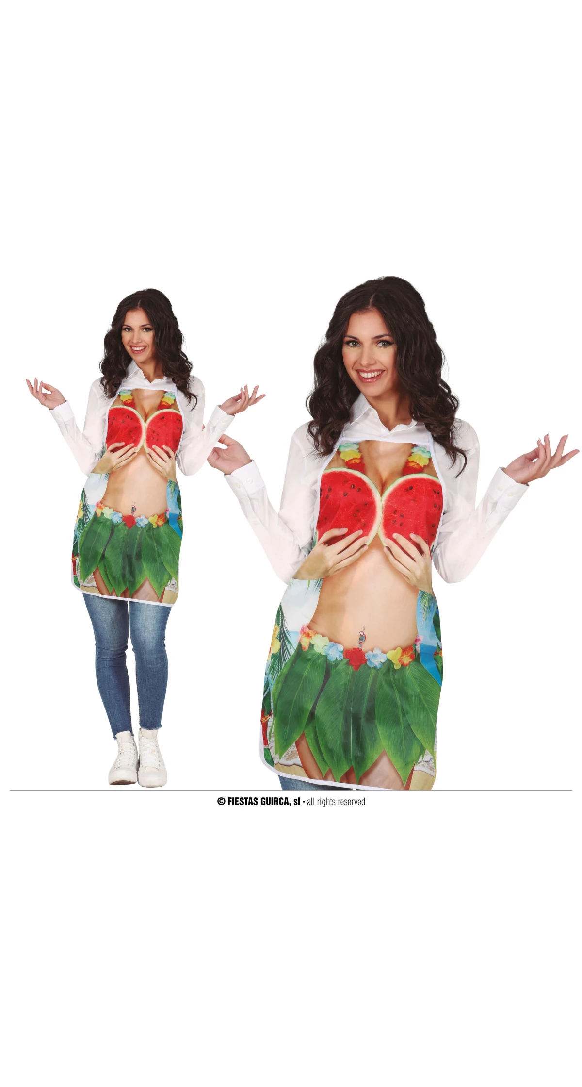 Funny Hawaiian Women Apron - Adult One Size