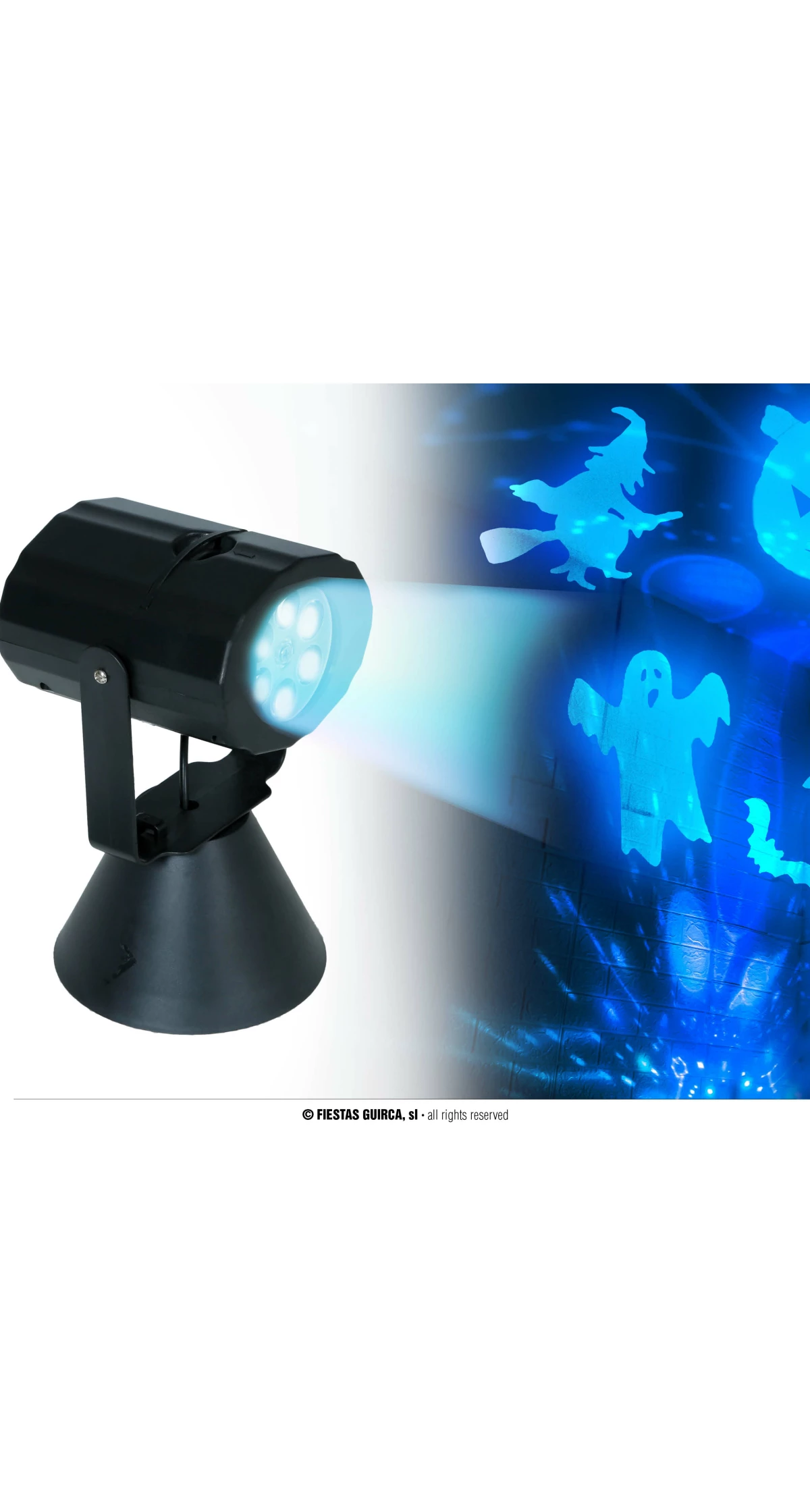 Halloween Led Projector Battery Operated 20cm Once Upon A Time