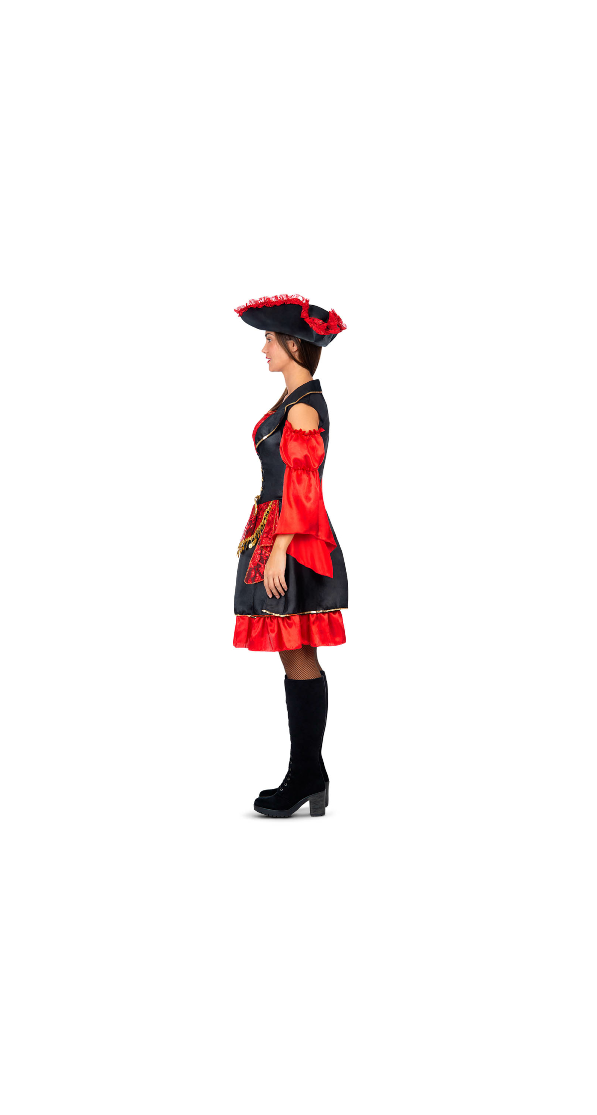 Deluxe Sassy Pirate Woman Costume - Adult Size XL