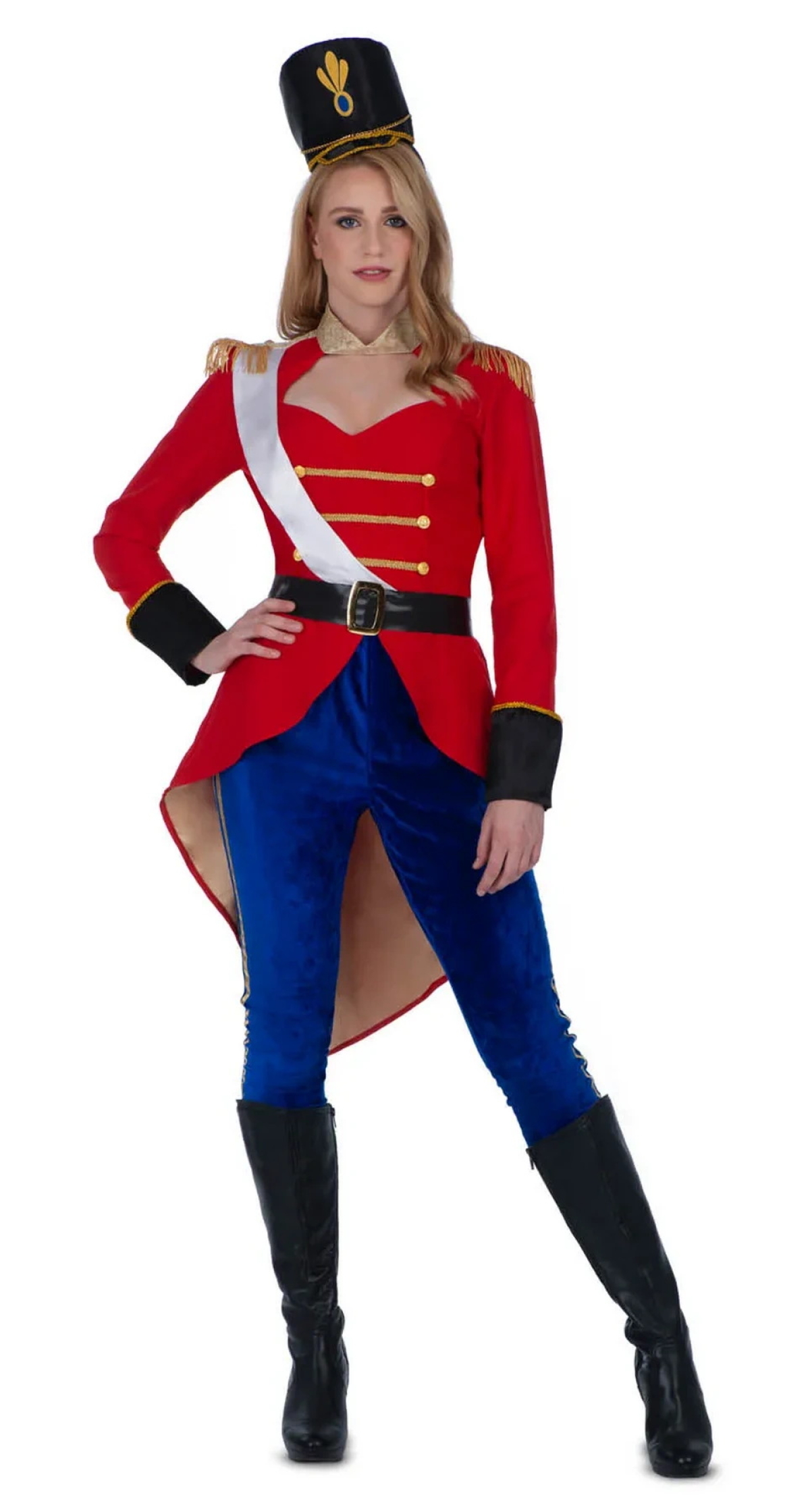 Deluxe Toy Soldier Lady Costume - Adult Size XL