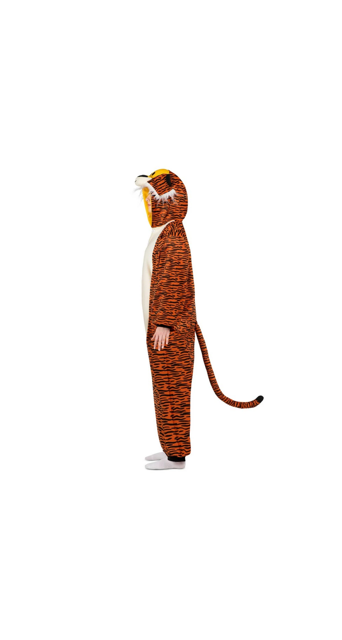Tiger Kigurumi Onesie Costume - Adult Size Small