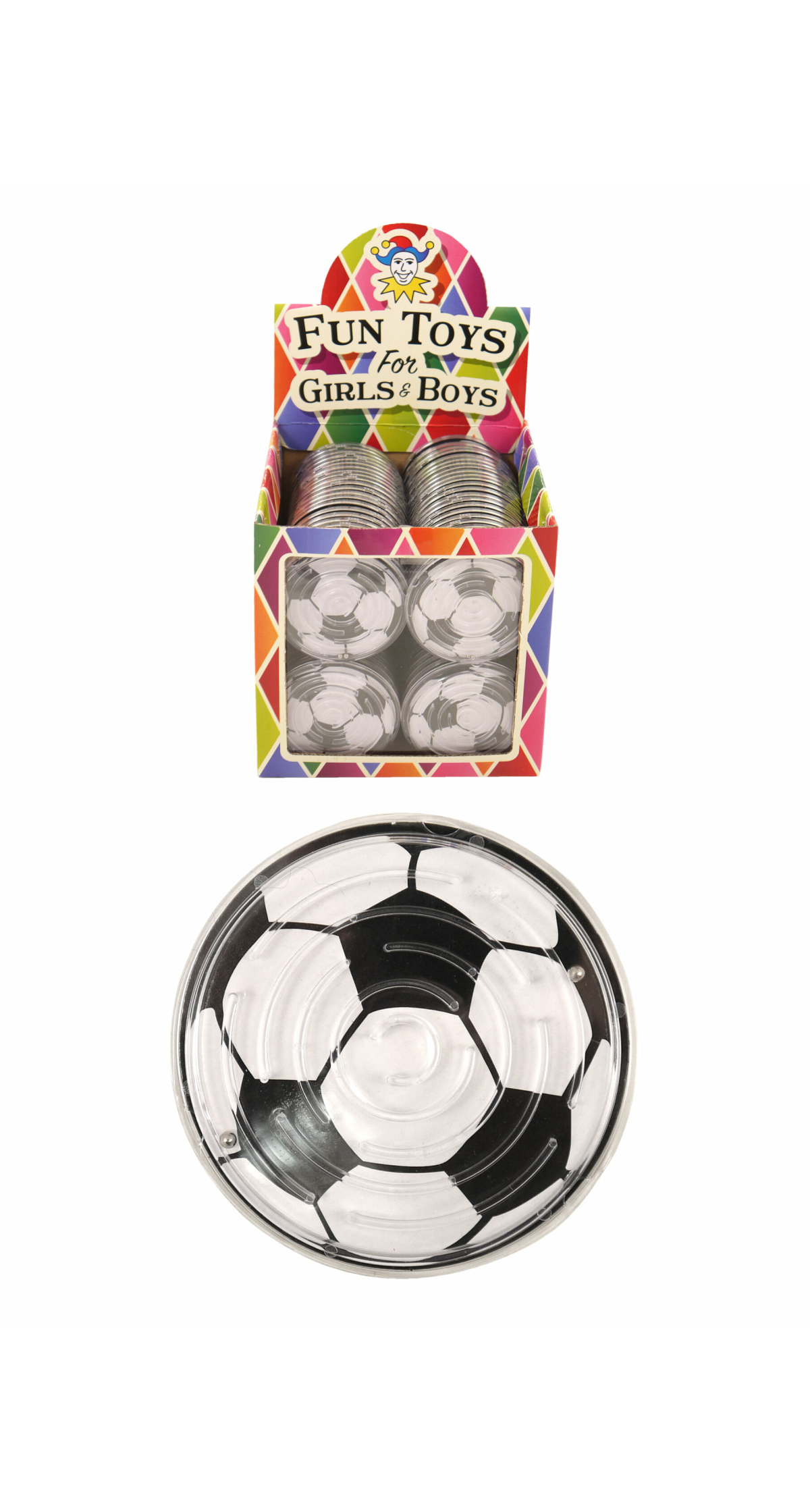 Football Puzzle Maze Party Favour (6.5cm) - 1pc