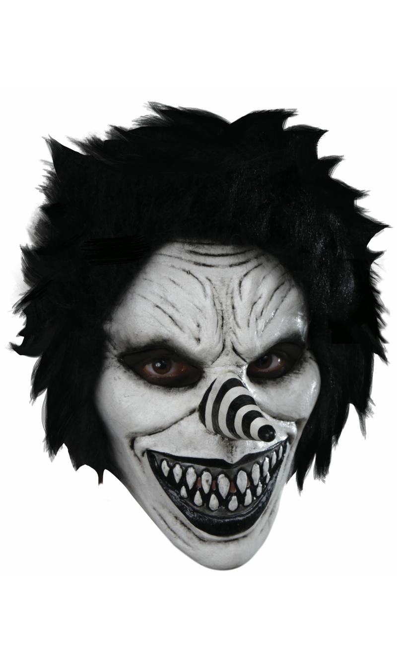 Licensed Laughing Jack Jr. (Ghoulish) Latex Mask - Child One Size