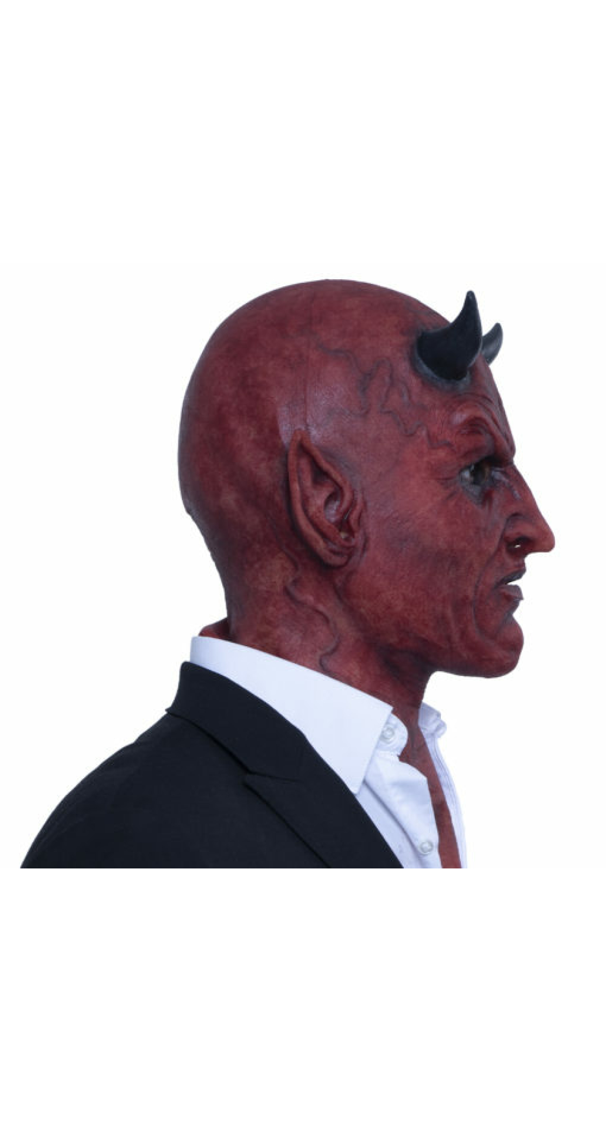 Licensed Lucifer (Ghoulish) Hyper Latex Mask - Adult One Size - Image 5
