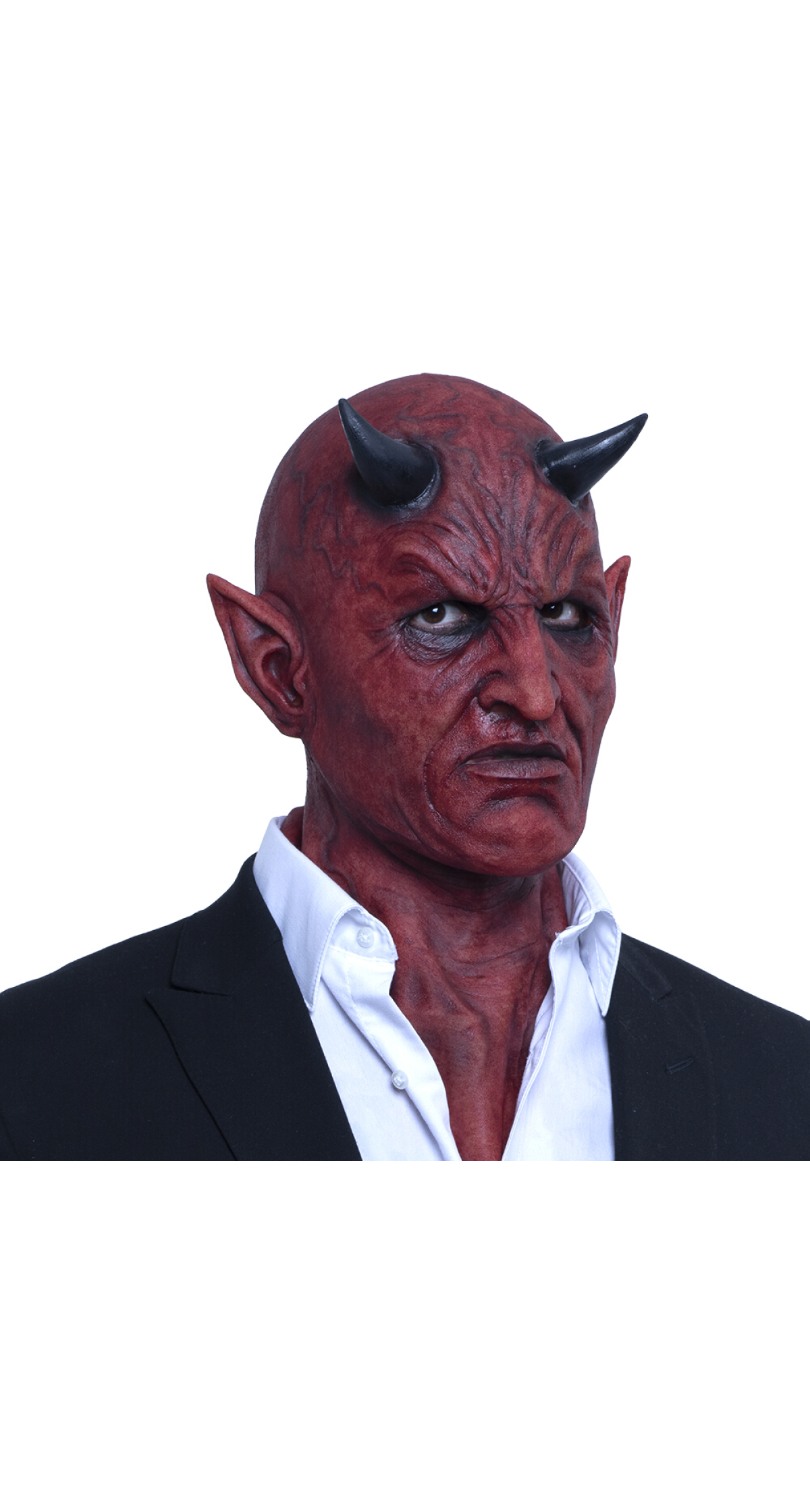 Licensed Lucifer (Ghoulish) Hyper Latex Mask - Adult One Size