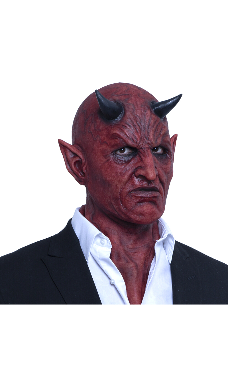 Licensed Lucifer (Ghoulish) Hyper Latex Mask - Adult One Size