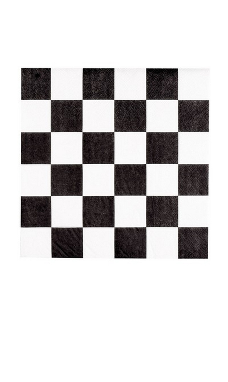 Racing Party Napkins 33x33cm - 20pcs 