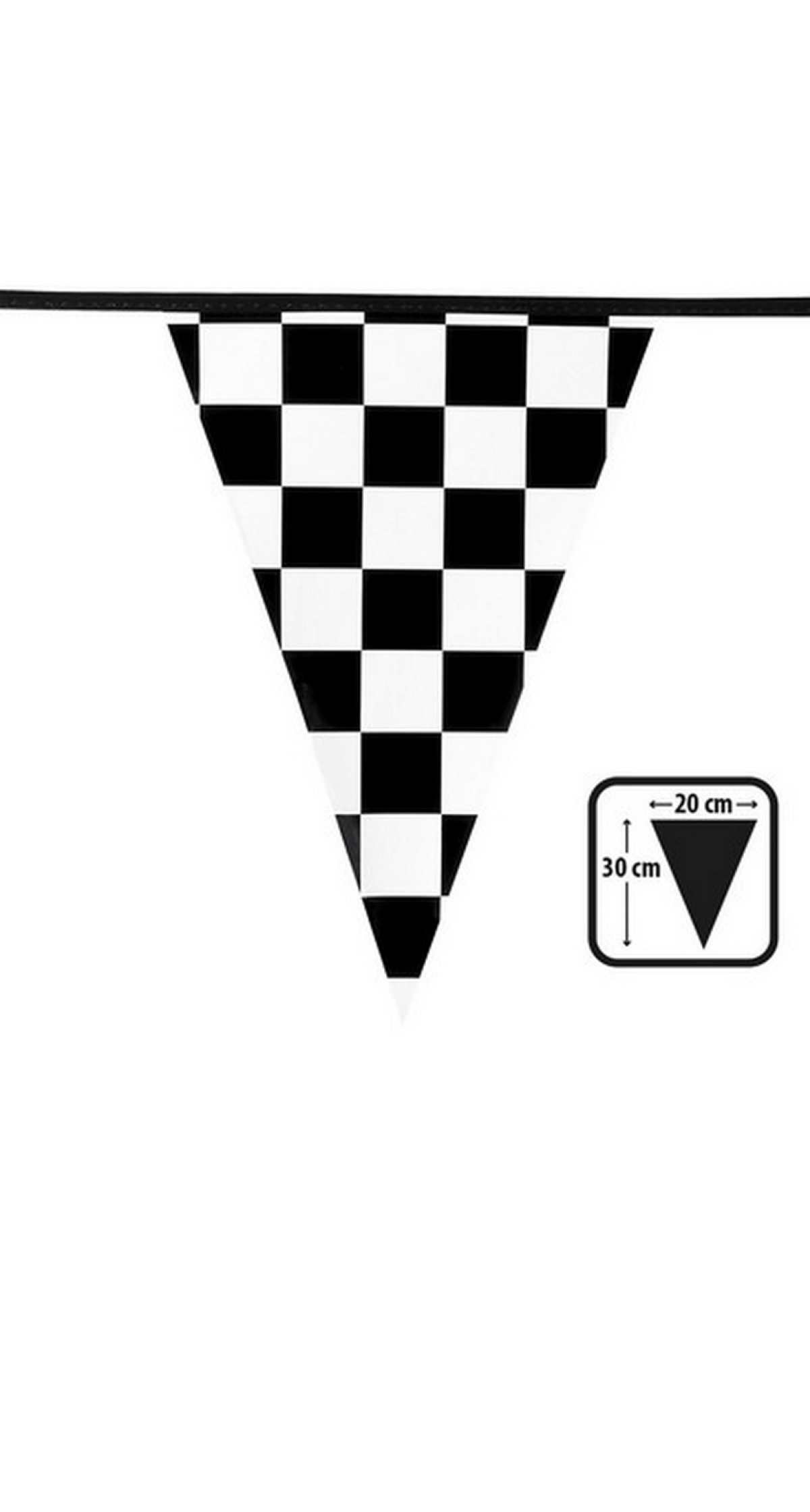 Racing Party Bunting Banner - 6m