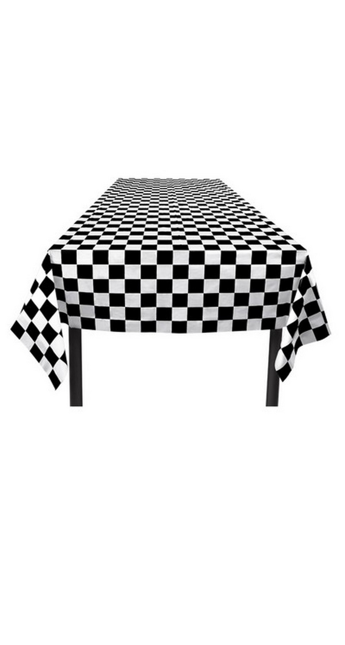 Racing Party Plastic Tablecover - 130x180cm