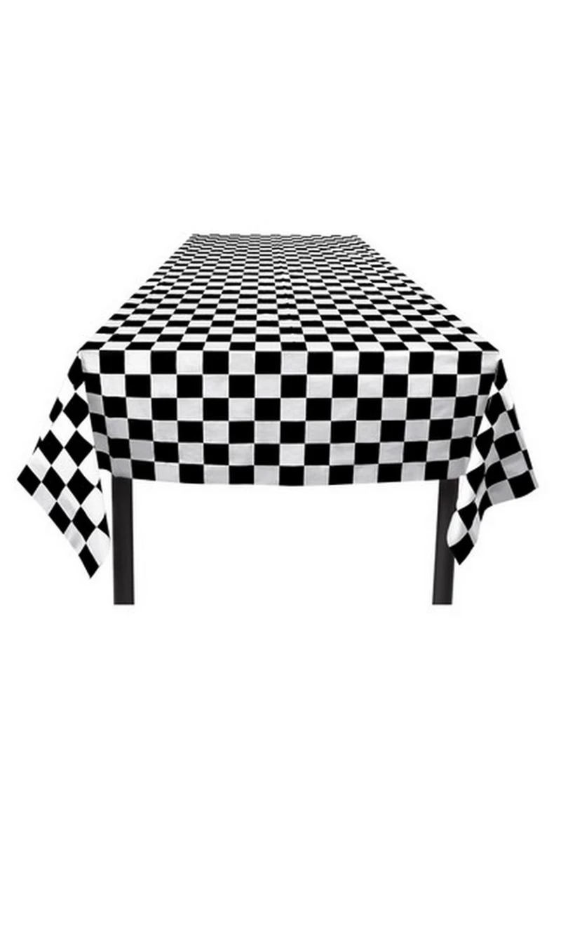 Racing Party Plastic Tablecover - 130x180cm