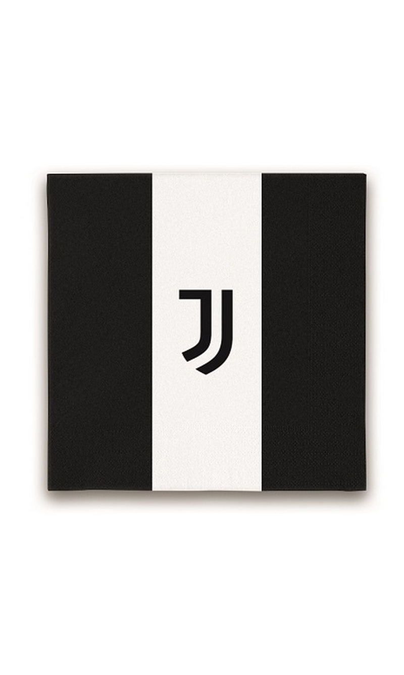Juventus Party Napkins 33x33cm - 20pk
