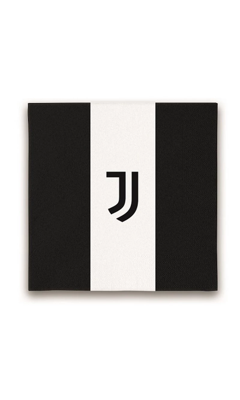Juventus Party Napkins 33x33cm - 20pk