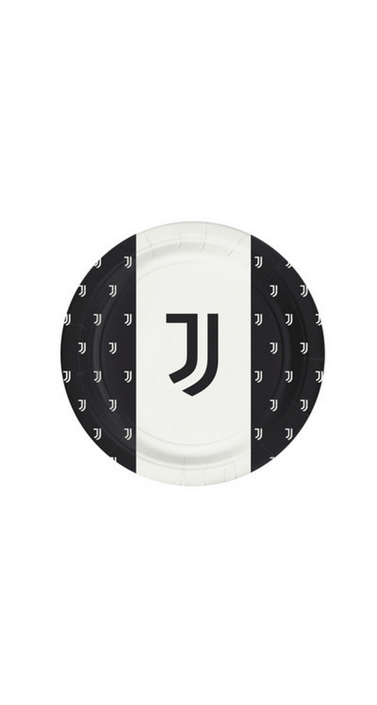 JuventusInter Party Plates 18cm - 8pk