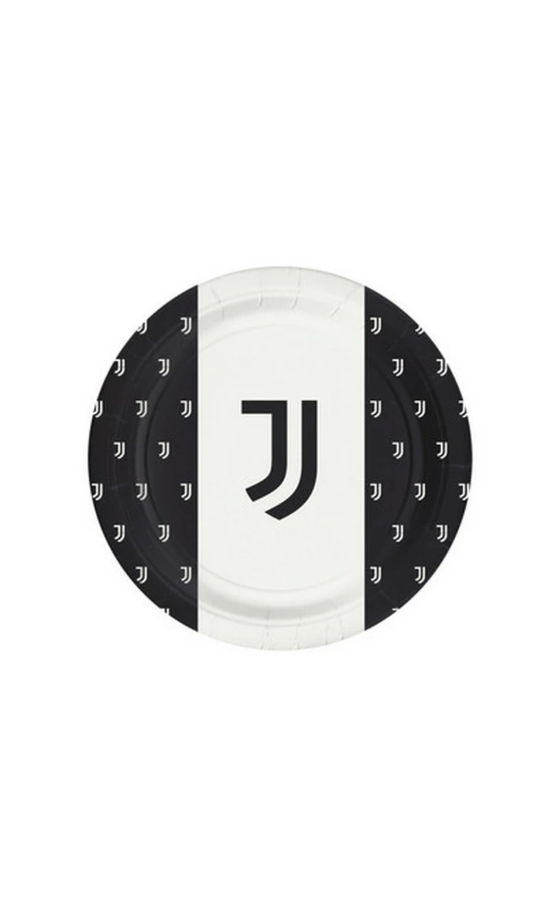 JuventusInter Party Plates 18cm - 8pk